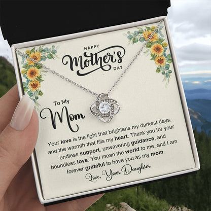 Inspirational Message Card Necklace for Moms - Shopping Therapy, LLC Jewelry