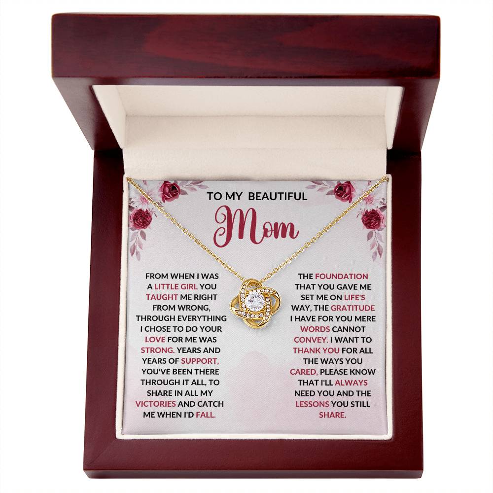 The Perfect Mother's Day Gift-Love Knot Necklace