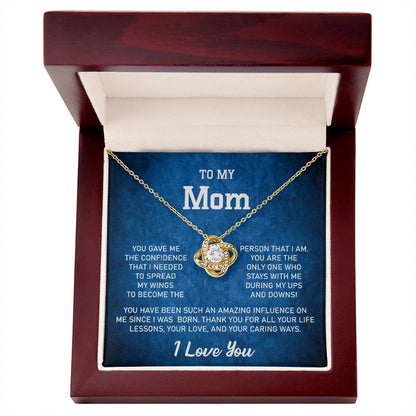 Gift For Mom-Love Knot Necklace - Shopping Therapy, LLC Jewelry