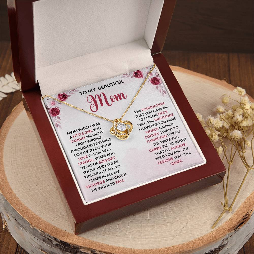 The Perfect Mother's Day Gift-Love Knot Necklace - Shopping Therapy, LLC Jewelry