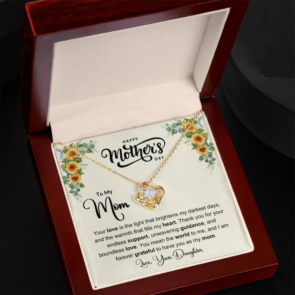 Inspirational Message Card Necklace for Moms - Shopping Therapy, LLC Jewelry