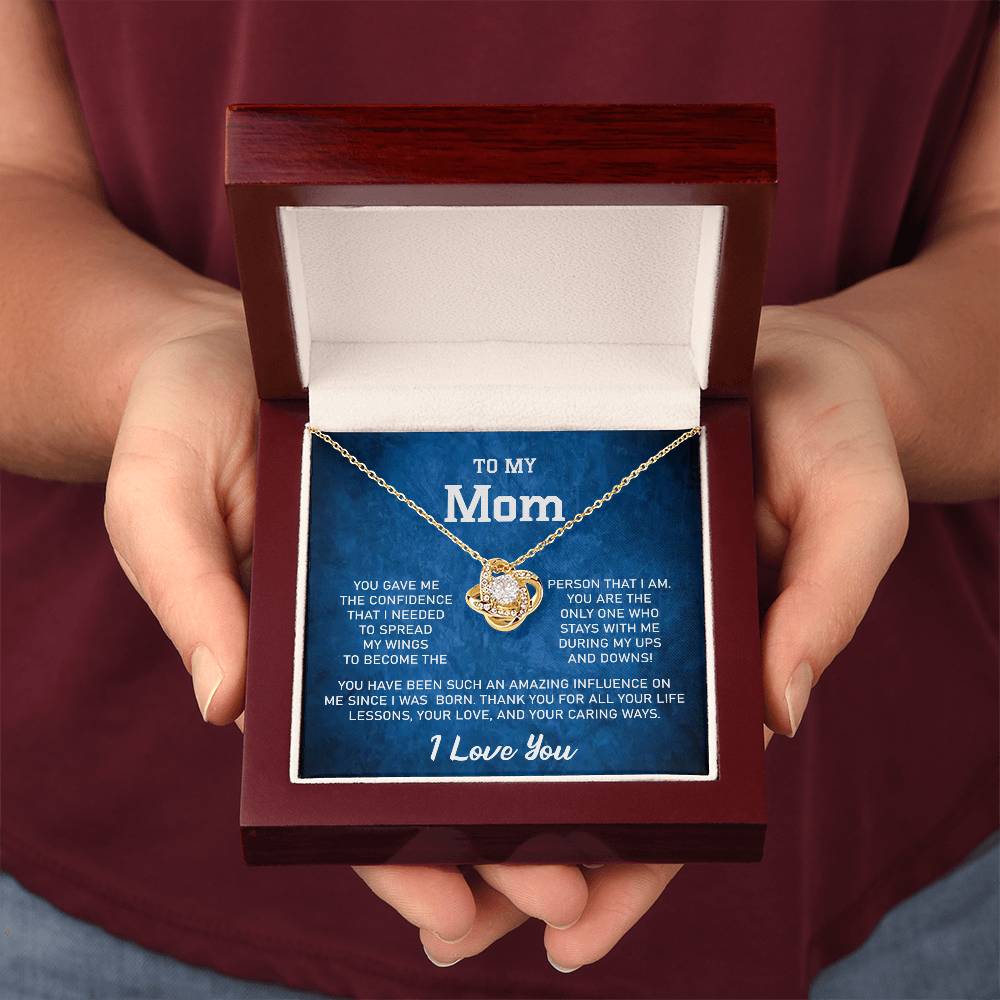 Gift For Mom-Love Knot Necklace - Shopping Therapy, LLC Jewelry