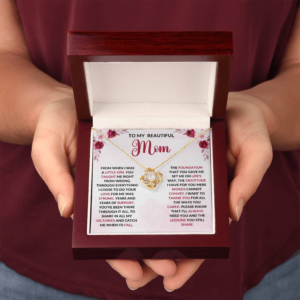 The Perfect Mother's Day Gift-Love Knot Necklace - Shopping Therapy, LLC Jewelry