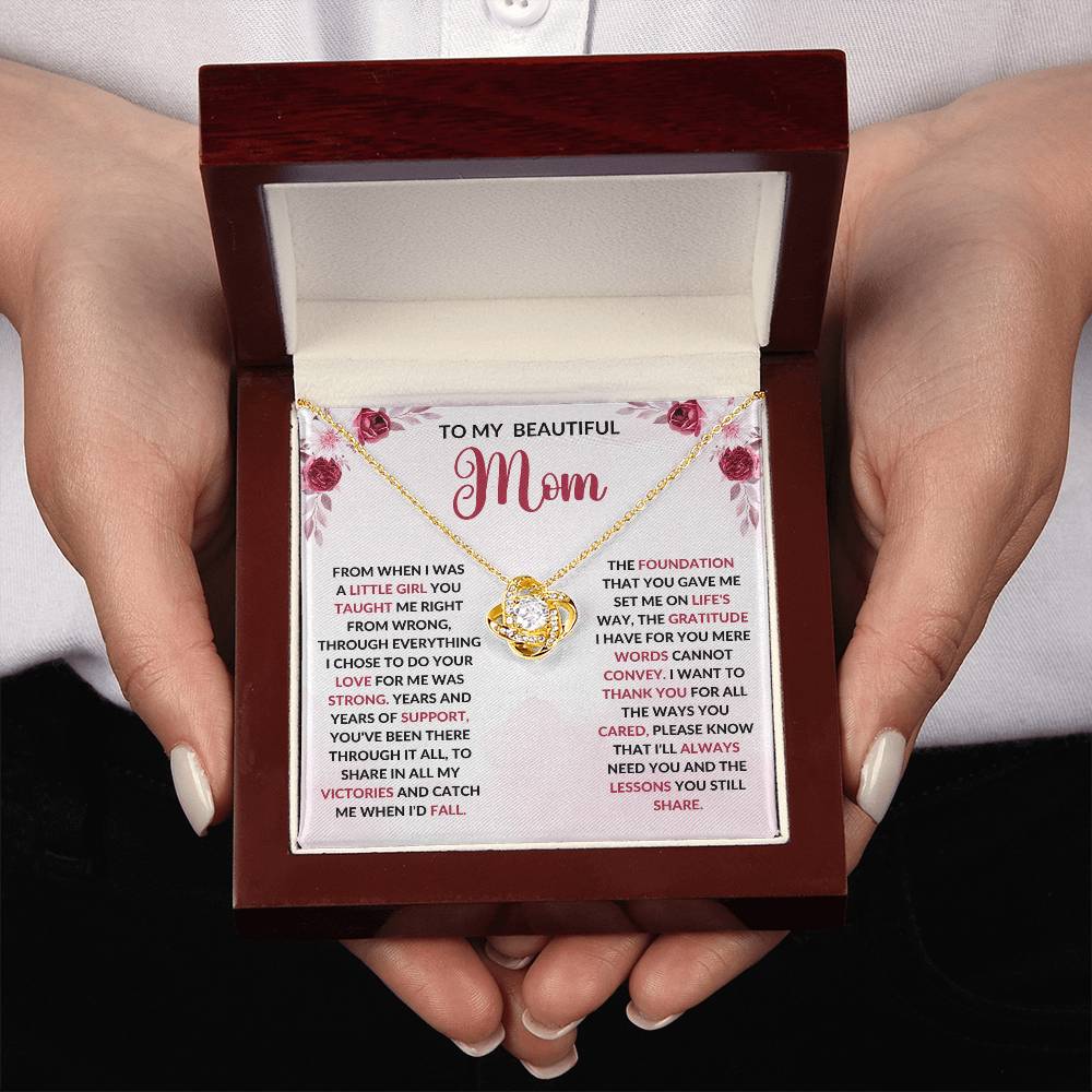 The Perfect Mother's Day Gift-Love Knot Necklace