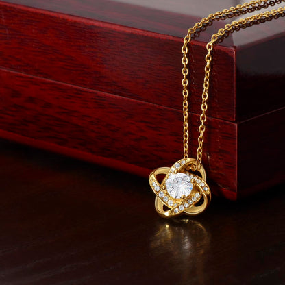 Love Knot Necklace-Mother's Day Gift For Mom - Shopping Therapy, LLC Jewelry