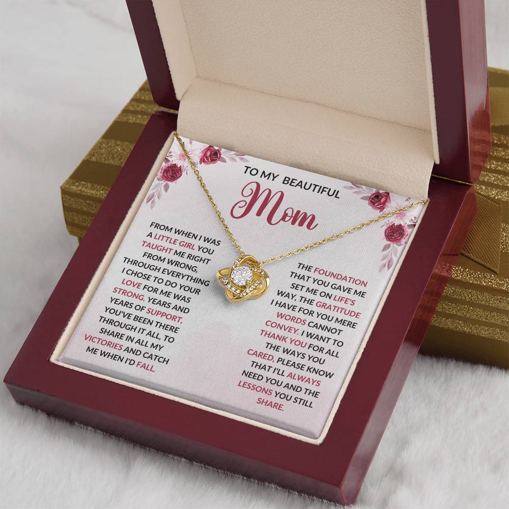 The Perfect Mother's Day Gift-Love Knot Necklace - Shopping Therapy, LLC Jewelry