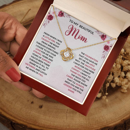 The Perfect Mother's Day Gift-Love Knot Necklace - Shopping Therapy, LLC Jewelry