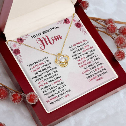 The Perfect Mother's Day Gift-Love Knot Necklace - Shopping Therapy, LLC Jewelry