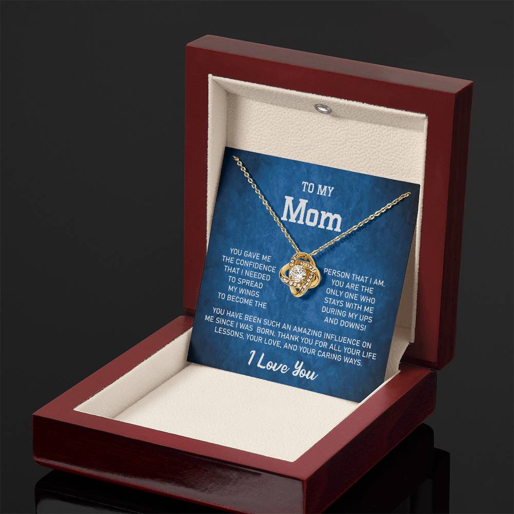 Gift For Mom-Love Knot Necklace - Shopping Therapy, LLC Jewelry
