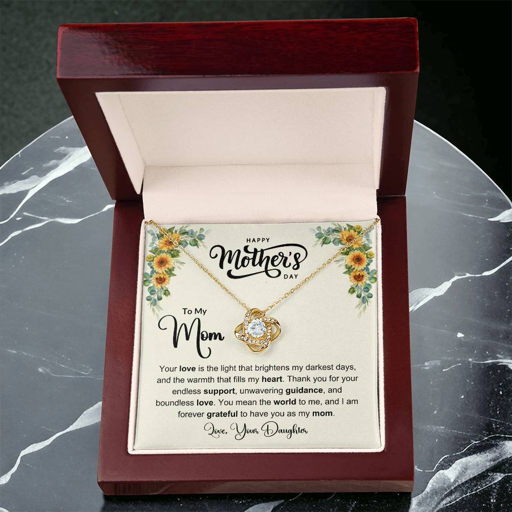 Inspirational Message Card Necklace for Moms - Shopping Therapy, LLC Jewelry