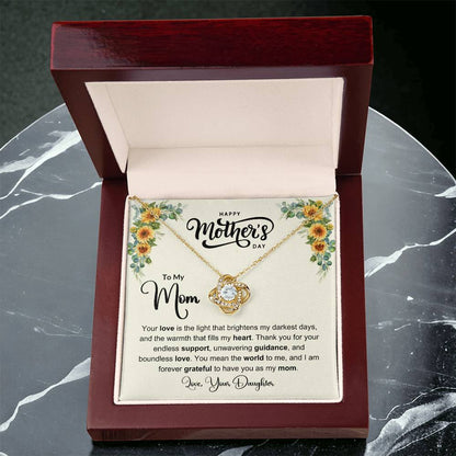 Inspirational Message Card Necklace for Moms - Shopping Therapy, LLC Jewelry