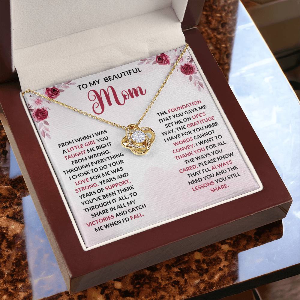The Perfect Mother's Day Gift-Love Knot Necklace - Shopping Therapy, LLC Jewelry