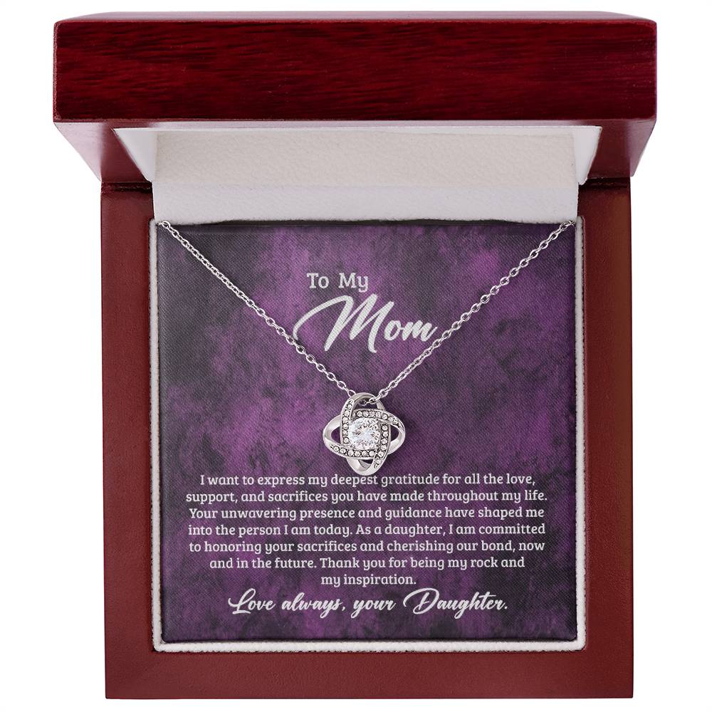 The Rock-Love Knot Necklace