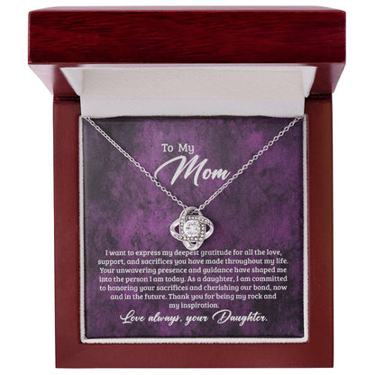 The Rock-Love Knot Necklace - Shopping Therapy, LLC Jewelry