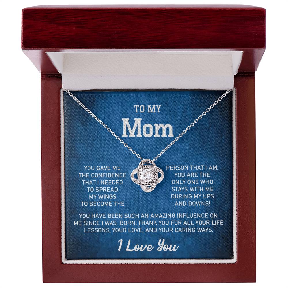 Gift For Mom-Love Knot Necklace - Shopping Therapy, LLC Jewelry