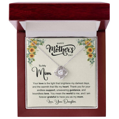 Inspirational Message Card Necklace for Moms - Shopping Therapy, LLC Jewelry