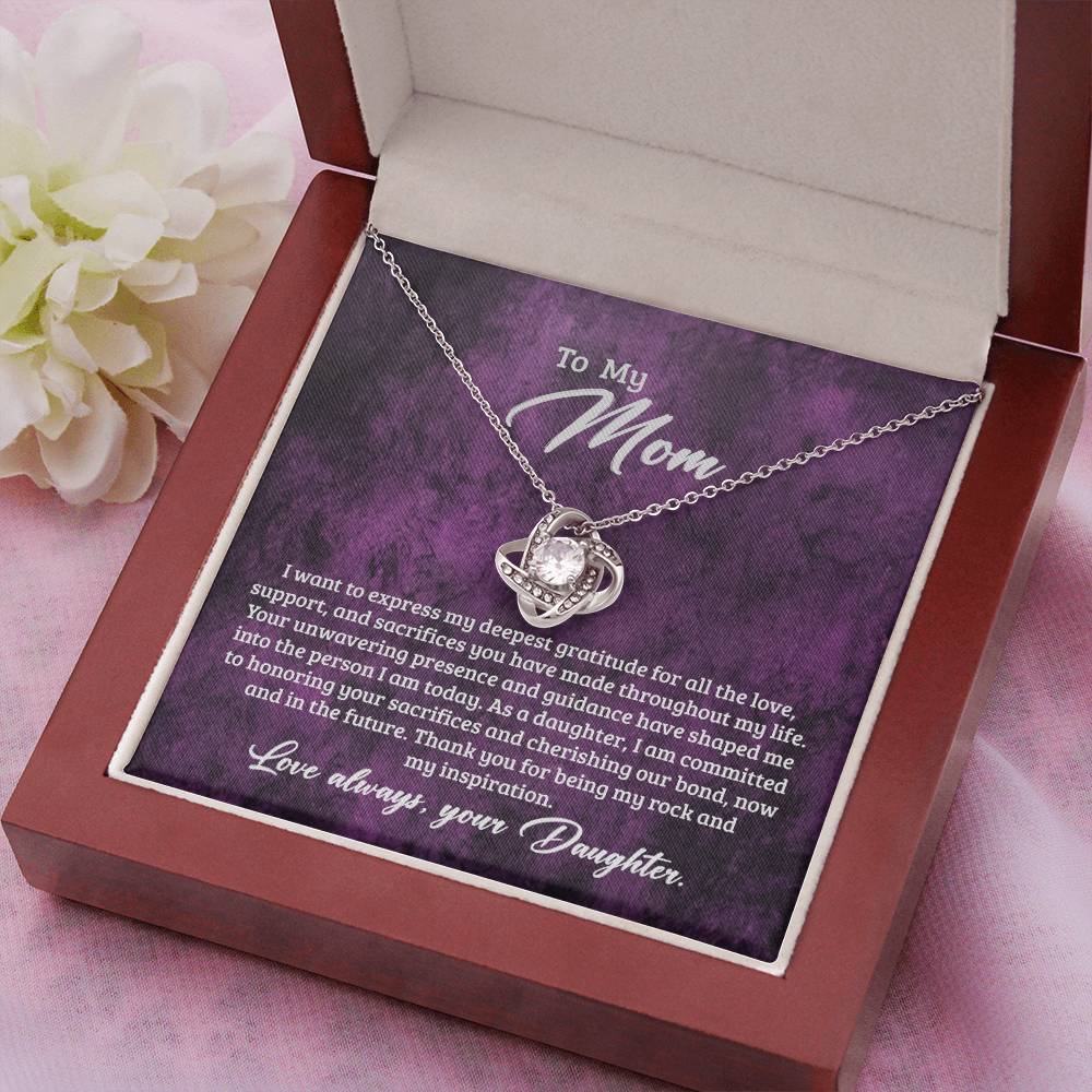 The Rock-Love Knot Necklace