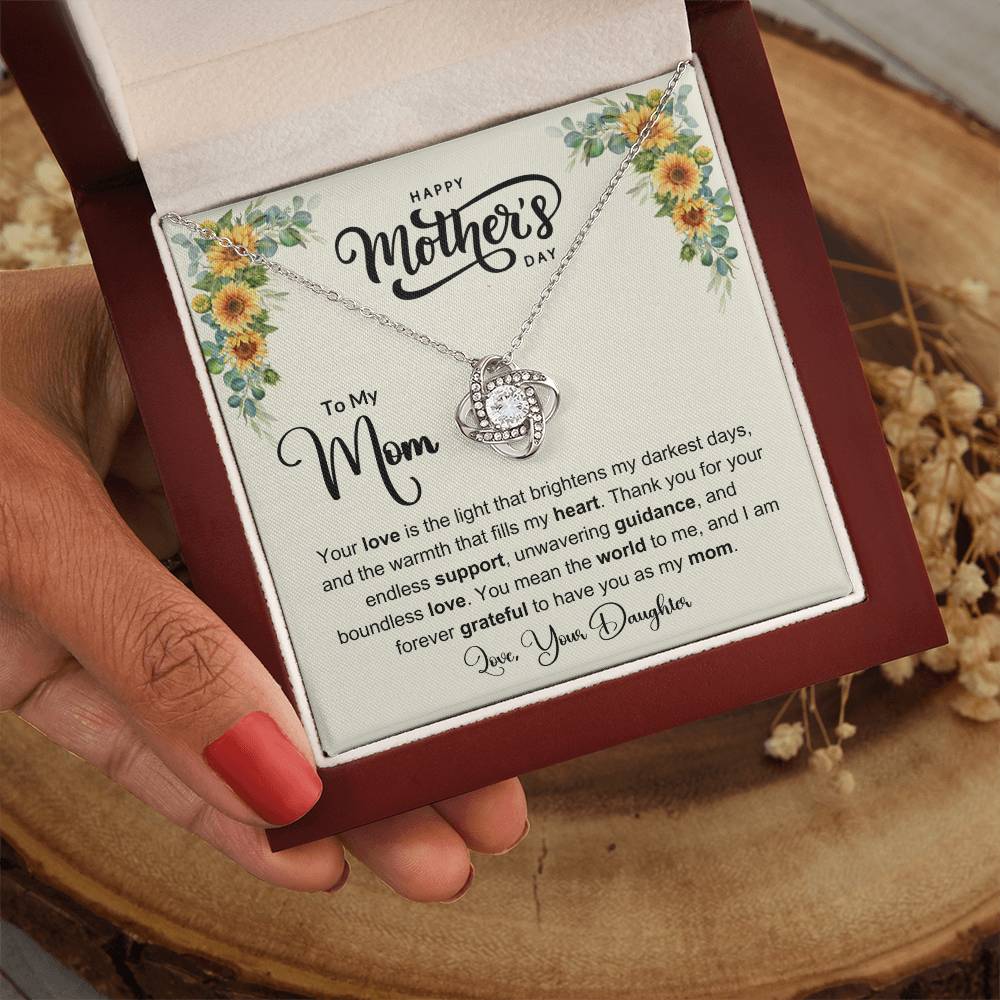 Inspirational Message Card Necklace for Moms - Shopping Therapy, LLC Jewelry