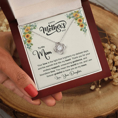 Inspirational Message Card Necklace for Moms - Shopping Therapy, LLC Jewelry