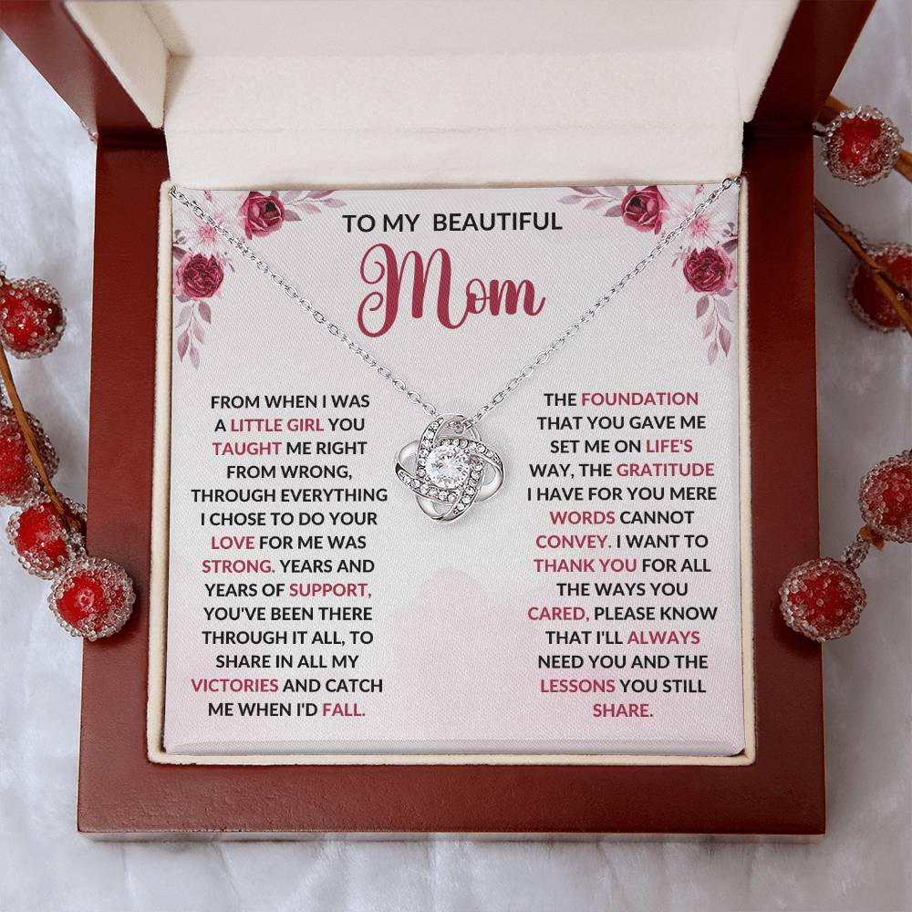 The Perfect Mother's Day Gift-Love Knot Necklace