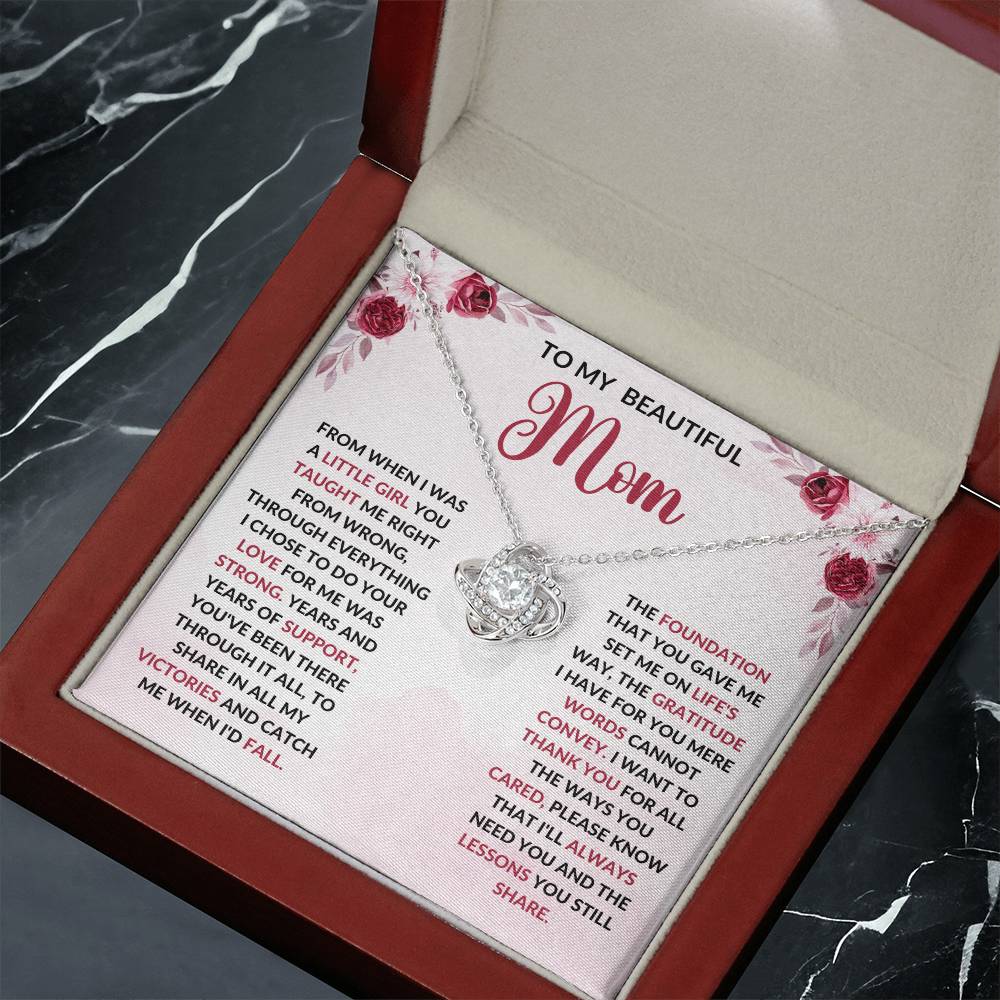The Perfect Mother's Day Gift-Love Knot Necklace