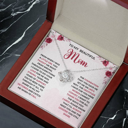 The Perfect Mother's Day Gift-Love Knot Necklace - Shopping Therapy, LLC Jewelry