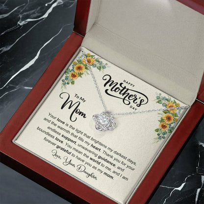 Inspirational Message Card Necklace for Moms - Shopping Therapy, LLC Jewelry