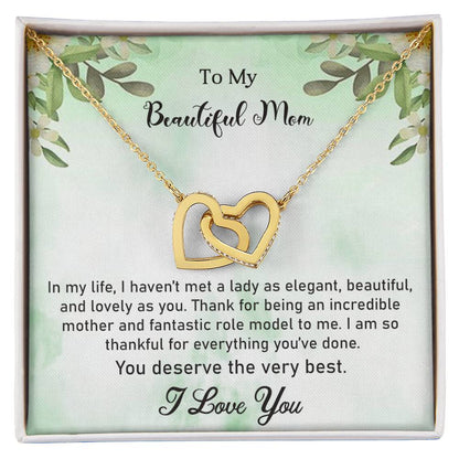 You Deserve The Best-Interlocking Hearts Necklace - Shopping Therapy, LLC Jewelry