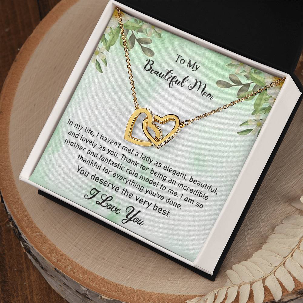 You Deserve The Best-Interlocking Hearts Necklace - Shopping Therapy, LLC Jewelry
