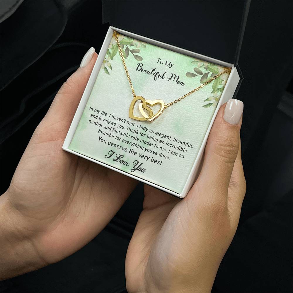 You Deserve The Best-Interlocking Hearts Necklace - Shopping Therapy, LLC Jewelry