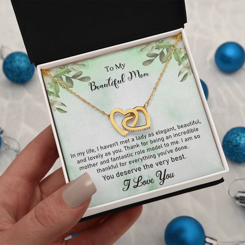 You Deserve The Best-Interlocking Hearts Necklace - Shopping Therapy, LLC Jewelry