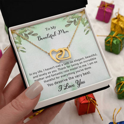 You Deserve The Best-Interlocking Hearts Necklace - Shopping Therapy, LLC Jewelry