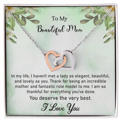 You Deserve The Best-Interlocking Hearts Necklace - Shopping Therapy, LLC Jewelry