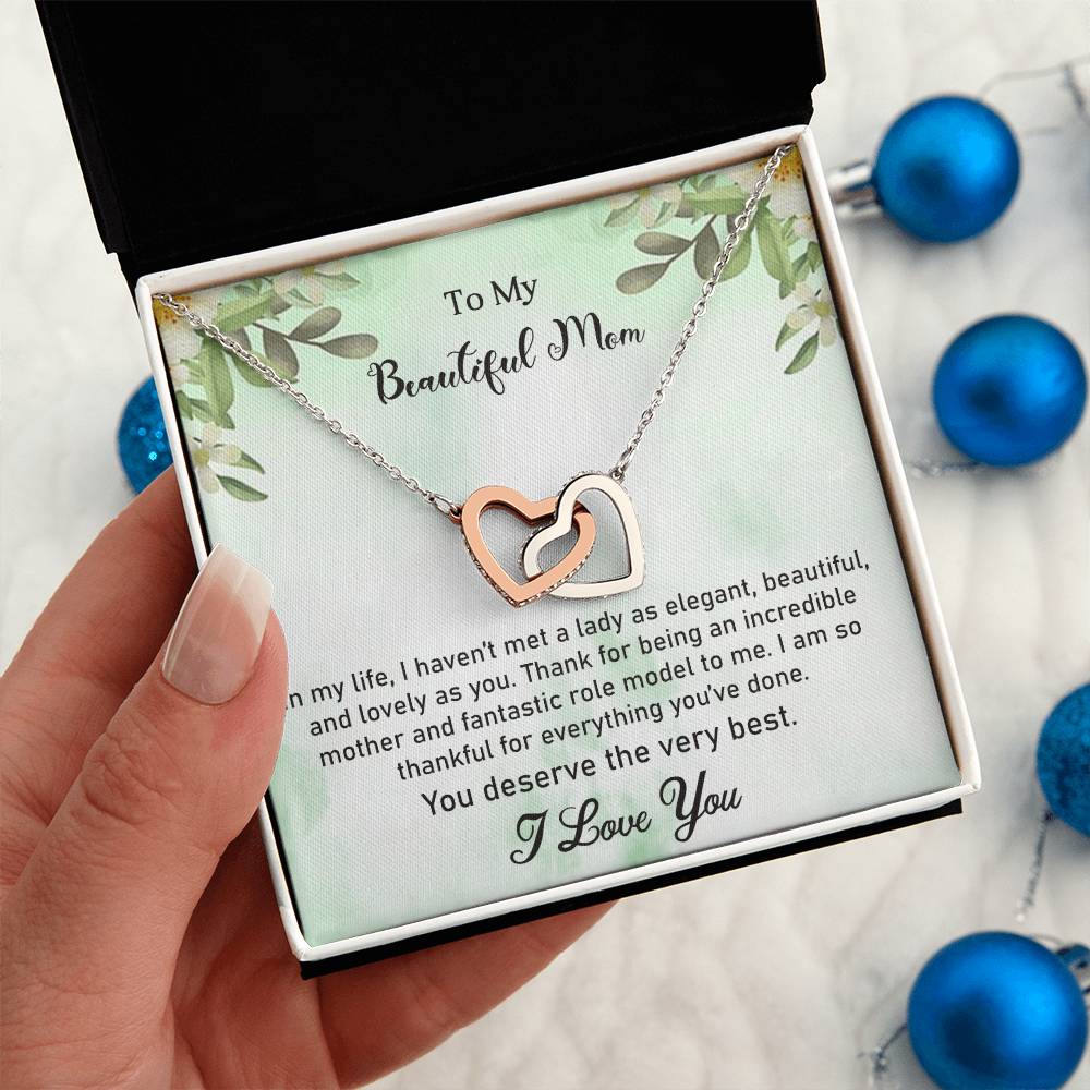 You Deserve The Best-Interlocking Hearts Necklace - Shopping Therapy, LLC Jewelry