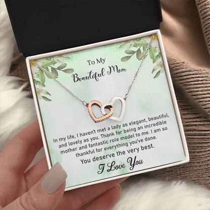 You Deserve The Best-Interlocking Hearts Necklace - Shopping Therapy, LLC Jewelry