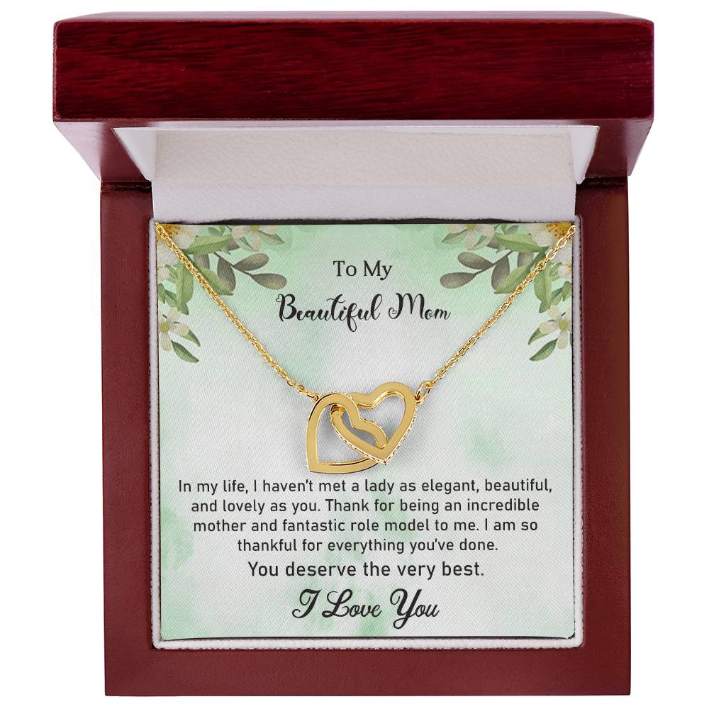 You Deserve The Best-Interlocking Hearts Necklace - Shopping Therapy, LLC Jewelry