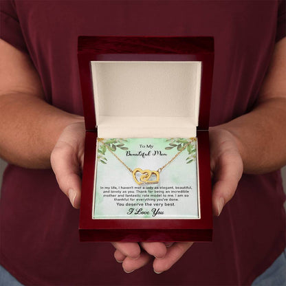 You Deserve The Best-Interlocking Hearts Necklace - Shopping Therapy, LLC Jewelry
