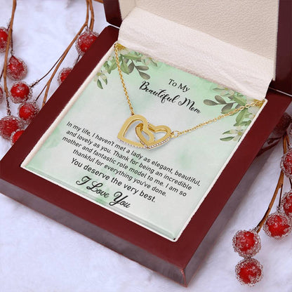 You Deserve The Best-Interlocking Hearts Necklace - Shopping Therapy, LLC Jewelry