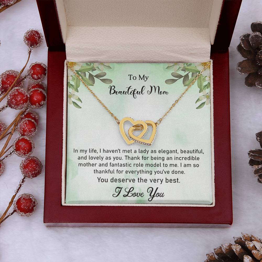 You Deserve The Best-Interlocking Hearts Necklace - Shopping Therapy, LLC Jewelry