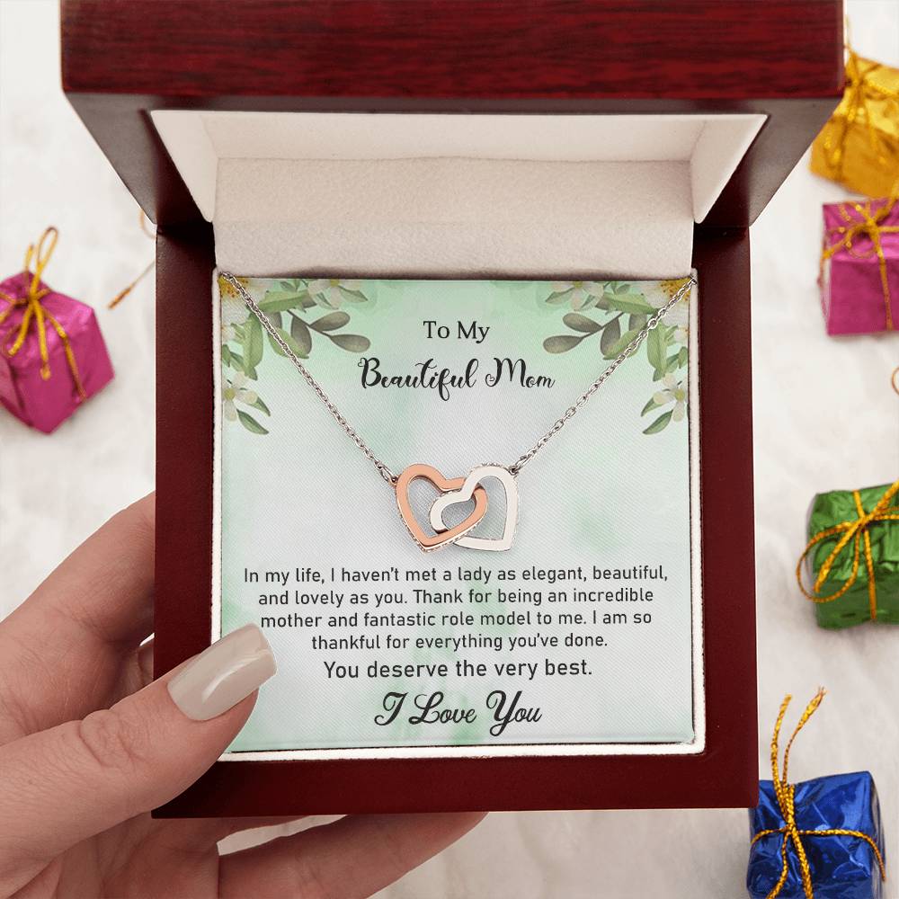 You Deserve The Best-Interlocking Hearts Necklace - Shopping Therapy, LLC Jewelry