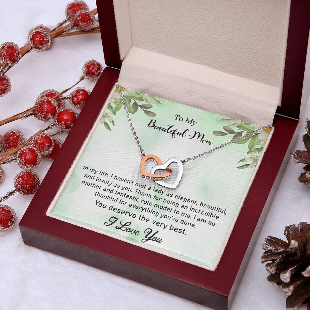 You Deserve The Best-Interlocking Hearts Necklace - Shopping Therapy, LLC Jewelry
