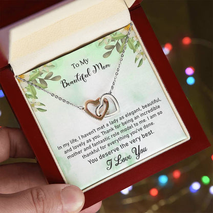 You Deserve The Best-Interlocking Hearts Necklace - Shopping Therapy, LLC Jewelry