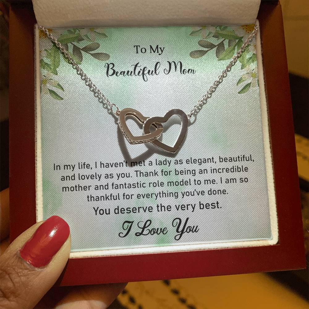 You Deserve The Best-Interlocking Hearts Necklace - Shopping Therapy, LLC Jewelry