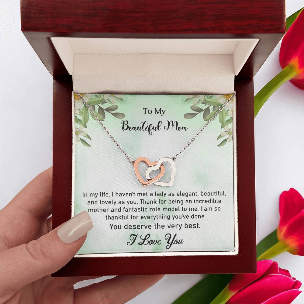 You Deserve The Best-Interlocking Hearts Necklace - Shopping Therapy, LLC Jewelry