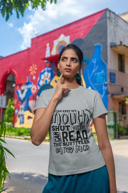 Read The Subtitle- The Softest & Most Comfortable Women's T-Shirt - Shopping Therapy, LLC 