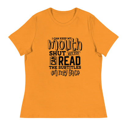 Read The Subtitle- The Softest & Most Comfortable Women's T-Shirt - Shopping Therapy, LLC 