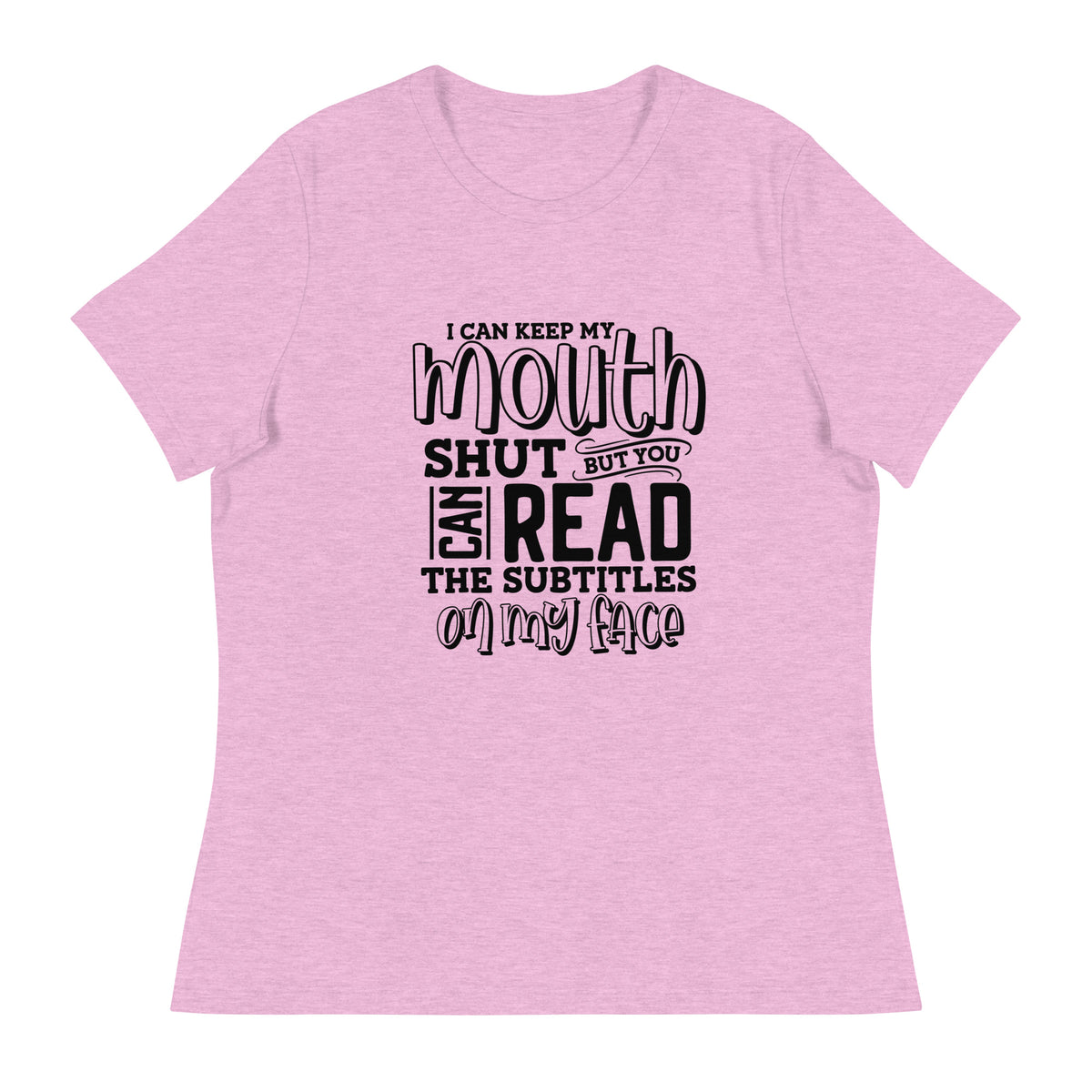 Read The Subtitle- The Softest & Most Comfortable Women's T-Shirt - Shopping Therapy, LLC 