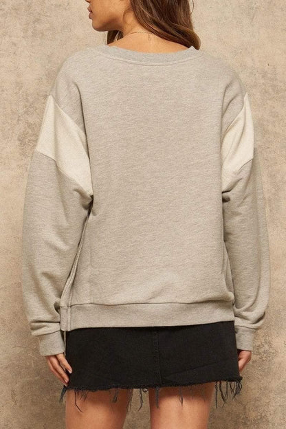 Long Sleeve Soul Rider Graphic Printed Sweatshirt - Shopping Therapy, LLC Sweatshirt