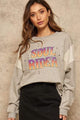 Long Sleeve Soul Rider Graphic Printed Sweatshirt