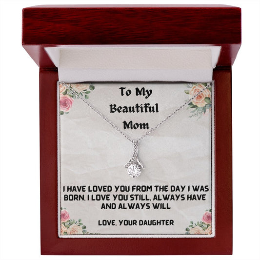 To My Mom – Love You Always Necklace - Shopping Therapy, LLC Women's necklaces
